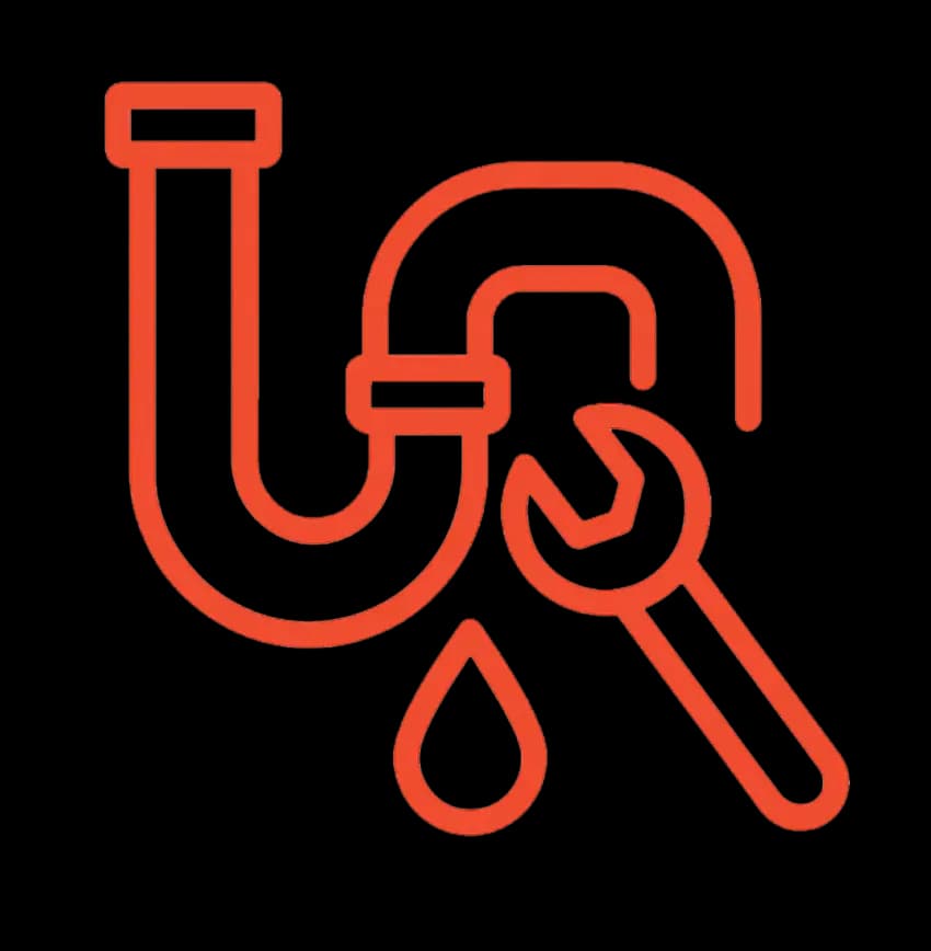 Plumbing repair service icon