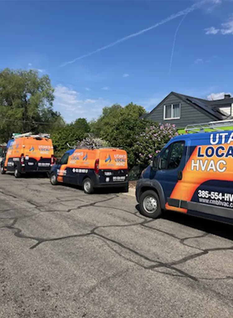 Technician shaking hands with a homeowner after service